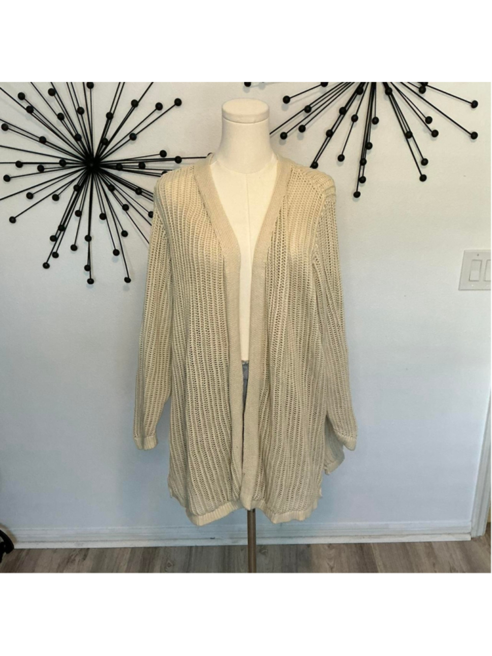 Old Navy cream knit cardigan Size XXL #knitwear #cardigan